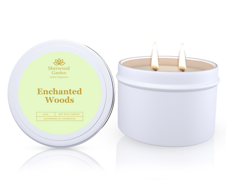 Translation missing: en.Enchanted Woods Soy Candle Tin 165g