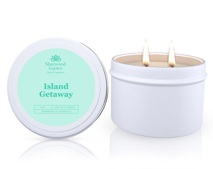 Translation missing: en.Island Getaway Soy Candle Tin 165g