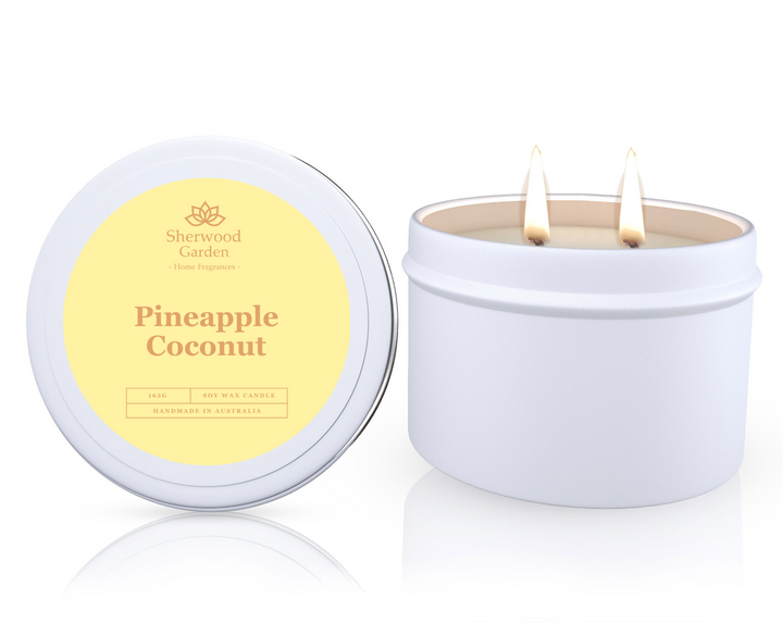 Translation missing: en.Pineapple Coconut Soy Candle Tin 165g