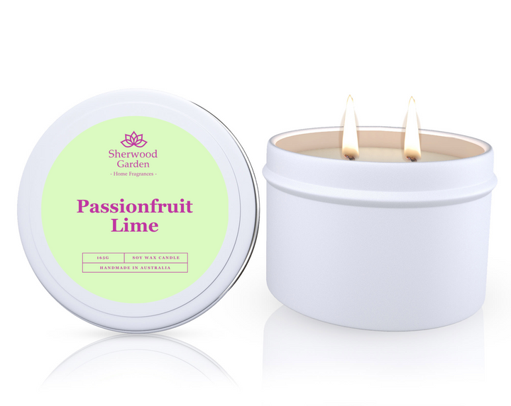 Translation missing: en.Passionfruit Lime Soy Candle Tin 165g
