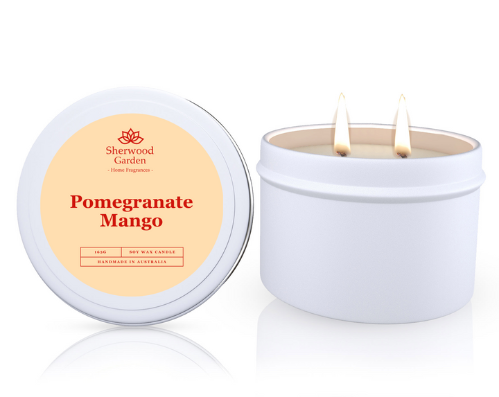 Translation missing: en.Pomegranate Mango Soy Candle Tin 165g