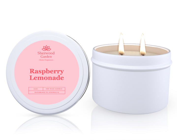 Translation missing: en.Raspberry Lemonade Soy Candle Tin 165g