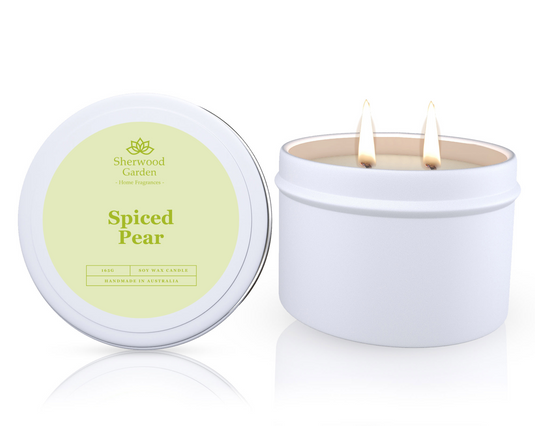 Translation missing: en.Spiced Pear Soy Candle Tin 165g