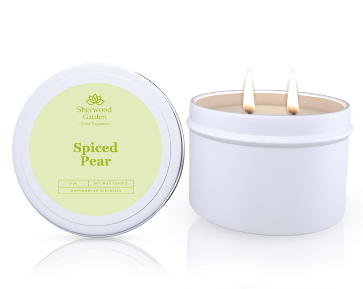 Translation missing: en.Spiced Pear Soy Candle Tin 165g
