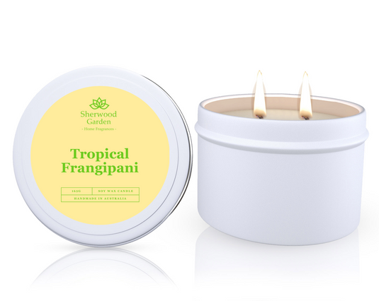 Translation missing: en.Tropical Frangipani Soy Candle Tin 165g