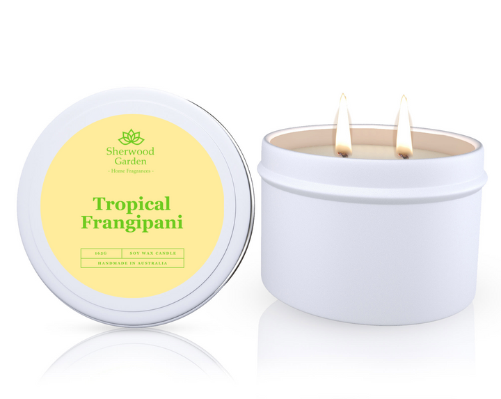 Translation missing: en.Tropical Frangipani Soy Candle Tin 165g