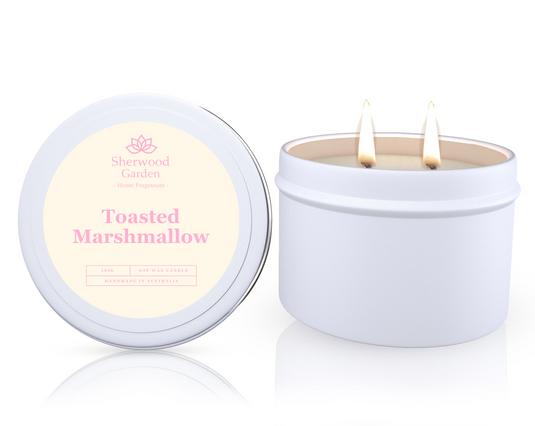 Translation missing: en.Toasted Marshmallow Soy Candle Tin 165g