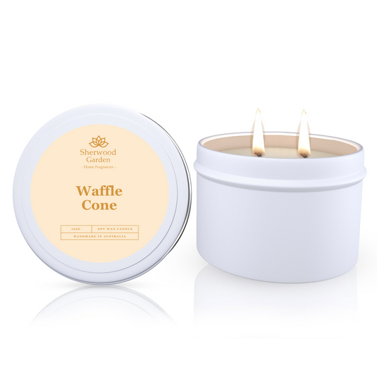 Translation missing: en.Waffle Cone Soy Candle Tin 165g