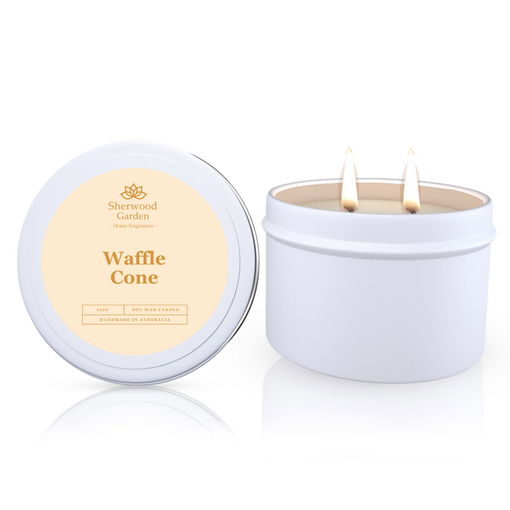Translation missing: en.Waffle Cone Soy Candle Tin 165g