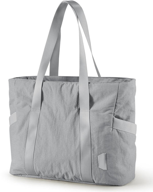 Translation missing: en.Women's Handbags - Women's Shoulder Bags - Women's Zippered Tote Bags - Large Shoulder Bags - Crossbody Bags - Women's Bags - Beach Bags - Yoga/Fitness/Travel Bags - Grijs