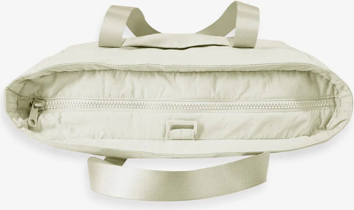 Translation missing: en.Women's Handbags - Zip-Up Tote Bag - Large Shoulder Bag - School Bag - Crossbody Bag - Laptop Bag - Handbag - Tote Bag - Weekend Bag - Shopping Bag - Beach Bag - Yoga/Fitness/Travel Bag - Beige