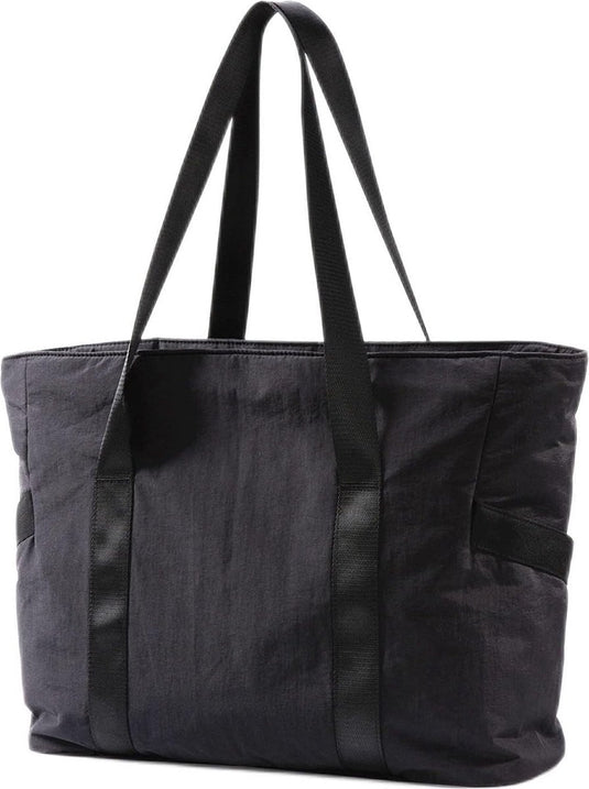 Translation missing: en.Women's Handbags - Zippered Tote Bag - Large Shoulder Bag - School Bag - Crossbody Bag - Laptop Bag - Handbag - Tote Bag - Weekend Bag - Shopping Bag - Beach Bag - Yoga/Fitness/Travel Bag - Black