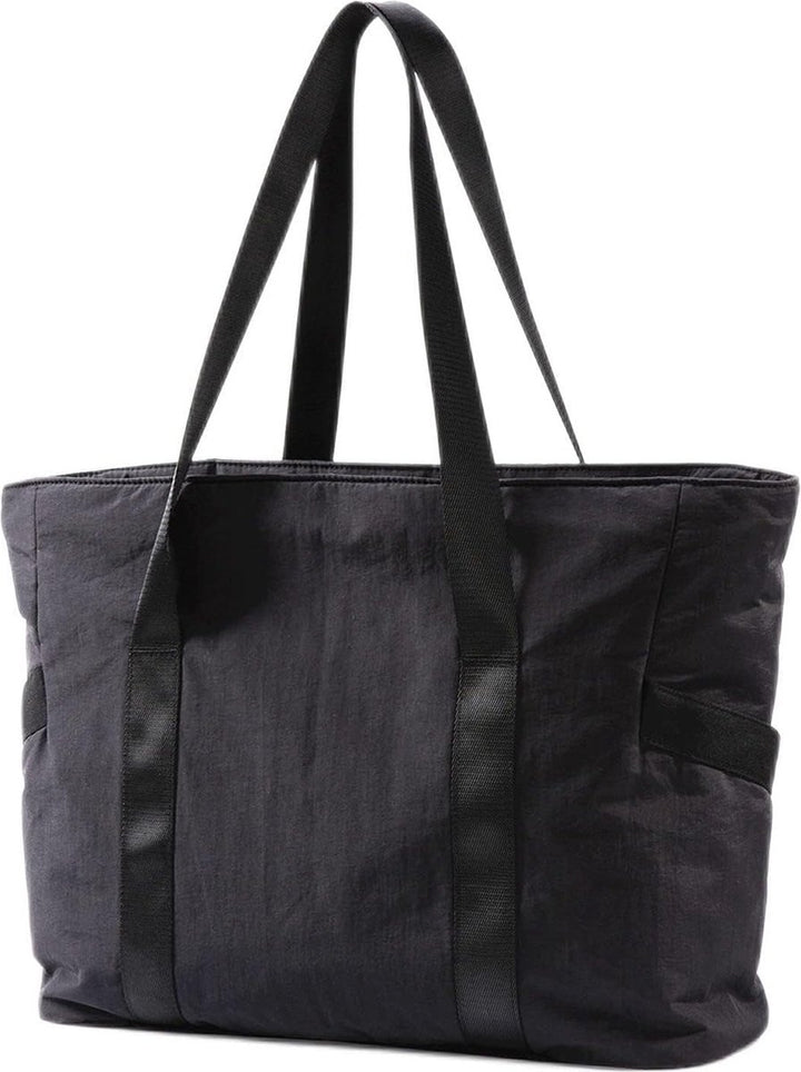Translation missing: en.Women's Handbags - Zippered Tote Bag - Large Shoulder Bag - School Bag - Crossbody Bag - Laptop Bag - Handbag - Tote Bag - Weekend Bag - Shopping Bag - Beach Bag - Yoga/Fitness/Travel Bag - Black