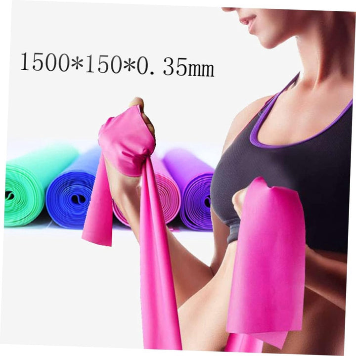 Translation missing: en.3 pieces - Resistance bands - Silicone exercise bands - With different resistance intensities - Silicone exercise bands - Exercise bands for training, physiotherapy, stretching, recovery, Pilates, rehabilitation and yoga