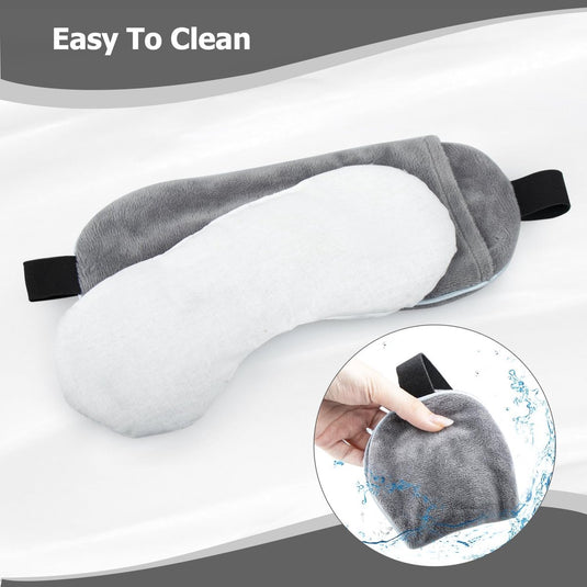 Translation missing: en.Luxury Sleep Mask - Memory Foam Sleep Mask - Steam Eye Mask - Blackout Eye Mask - Soothes the eyes - Adjustable - Blindfold - Silky Soft - Anti-Wrinkle - Ergonomic - Women and Men