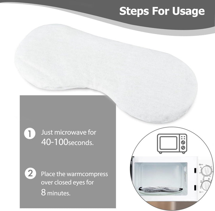 Translation missing: en.Luxury Sleep Mask - Memory Foam Sleep Mask - Steam Eye Mask - Blackout Eye Mask - Soothes the eyes - Adjustable - Blindfold - Silky Soft - Anti-Wrinkle - Ergonomic - Women and Men
