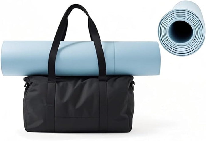 Translation missing: en.Women's Tote Bags - Women's Bags - Tote Bags - Shopping Bags - Weekend Bags - Shopping Bags - Beach Bags - for sports mats, shopping, gym, sports, travel - black