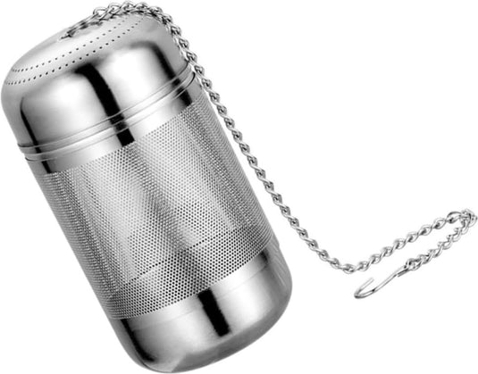 Translation missing: en.2 pcs - Stainless Steel Herb Ball Stainless Steel Tea Infuser Lazy Tea Infuser Bags for Boiling Tea Infusers for Loose Tea Screw Thread Tea Strainers Brine Basket Mesh Tea Household Soup