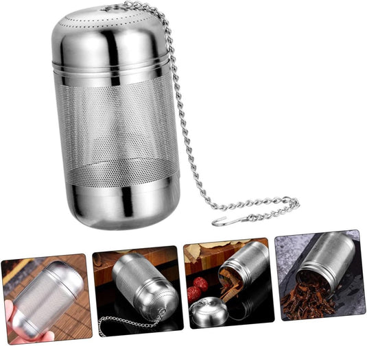 Translation missing: en.2 pcs - Stainless Steel Herb Ball Stainless Steel Tea Infuser Lazy Tea Infuser Bags for Boiling Tea Infusers for Loose Tea Screw Thread Tea Strainers Brine Basket Mesh Tea Household Soup