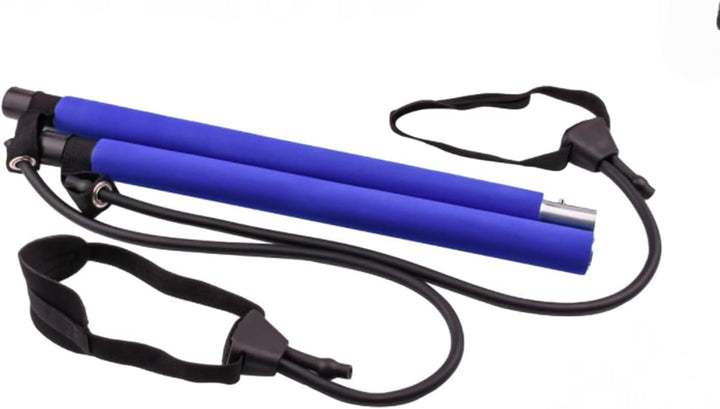 Translation missing: en.Stretched Fusion Pilates Bar, Pilates Stretched Fusion Bar, Stretchedfusion Multi-functional Pilates Bar, Pilates Stretched Fusion Bar, Multifunctional Pilates Bar Stretched Fusion for Home-Blue