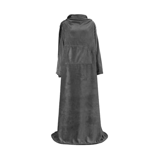 Translation missing: en.Portable Blanket with Sleeves Winter Soft Sherpa Weighted Blanket Sofa Blanket Adult Warm Long Lazy TV Blanket Plush Coat