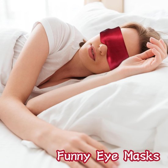 Translation missing: en.Gaming Eye Mask – 4-Pack – Soft Silk Blackout Eye Mask – V-Shaped Sleep Mask – Adjustable – Ideal for Sleeping, Traveling, Relaxing and Meditation – Suitable for Adults and Couples