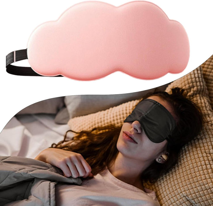 Translation missing: en.Sleep Mask - Eye Mask - Comfort Eye Mask Eye Mask Ice Silk Eye Mask Night Eye Mask - Suitable for Sleepers on Birthdays Airplane Car Nap - Pink