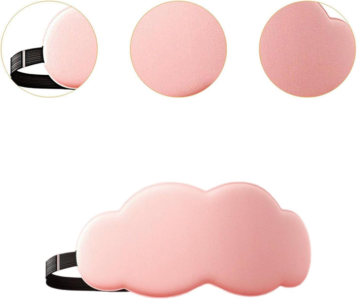 Translation missing: en.Sleep Mask - Eye Mask - Comfort Eye Mask Eye Mask Ice Silk Eye Mask Night Eye Mask - Suitable for Sleepers on Birthdays Airplane Car Nap - Pink