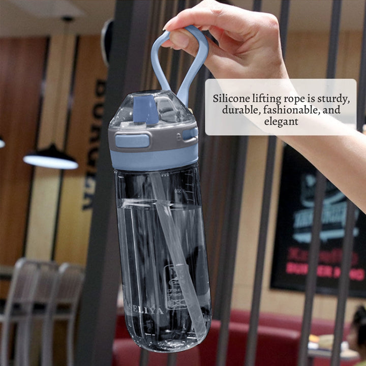 Translation missing: en.Tyidzon Straw Water Bottle, Water Bottle Cup for Kids/Toddlers Ages 3+ Spill Proof Leak Proof, Water Bottles Great for School Sports Daycare &amp; Camp Blue