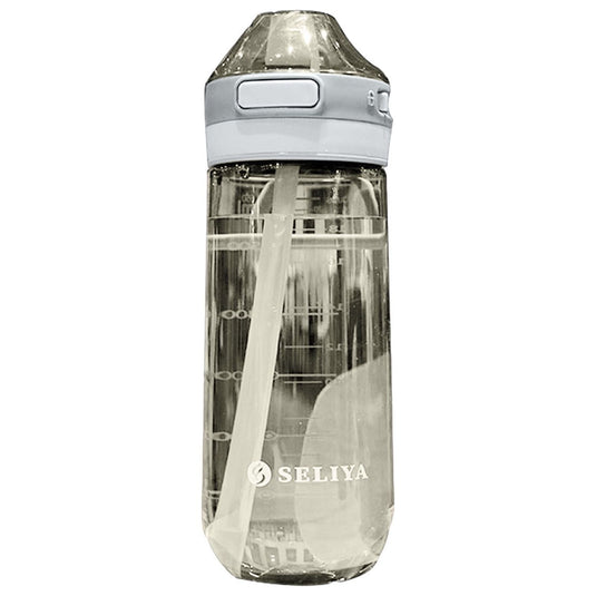 Translation missing: en.Tyidzon Straw Water Bottle, Water Bottle Cup for Kids/Toddlers Ages 3+ Spill Proof Leak Proof, Water Bottles Great for School Sports Daycare &amp; Camp White