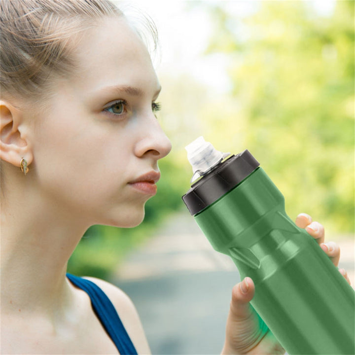 Translation missing: en.JWDX Bottle, Sports Water Bottle, Kitchen Supplies Clearance, Steel Insulated Stainless Steel Water Bottle – for Cycling Fitness &amp; Sports Fits Most Cages CH