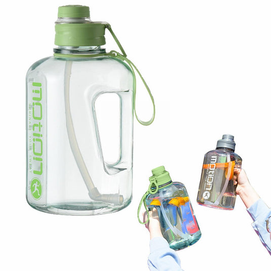 Translation missing: en.JWDX Glass and Bottle Clearance, 1.6L Water Bottle Travel Flask Portable Square Water Bottle Leakproof Large Water Bottles for Bag Travel Sports(4 Colour) Other