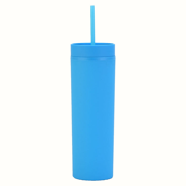 Translation missing: en.JWDX Glass and Bottle Clearance, 16Oz Tumbler with Lid and Plastic Water Coffee Tumbler Cup Water Bottle Slim Double Wall Reusable Plastic Tumbler Cups Travel Mug Coffee Cup 450Ml C