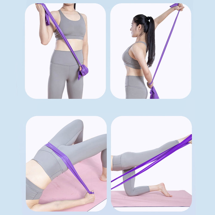 Translation missing: en.Worgeous 3 Pcs Yoga Elastic Band Resistance Bands Fabric Stretching Strap Fitness
