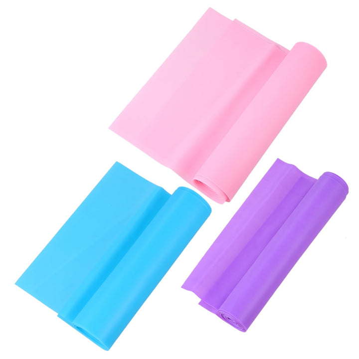 Translation missing: en.Worgeous 3 Pcs Yoga Elastic Band Resistance Bands Fabric Stretching Strap Fitness