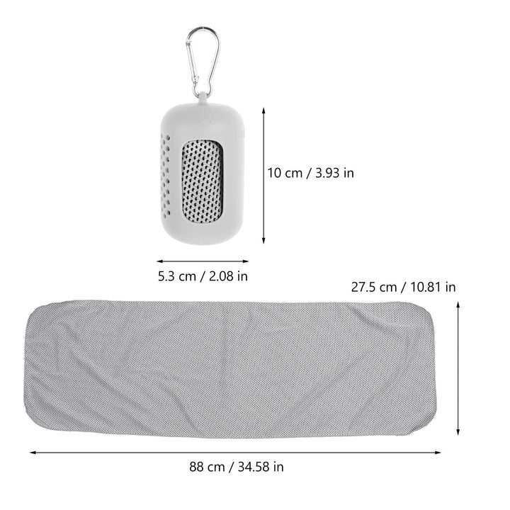 Translation missing: en.SWETRACE Sweat-Absorbing Yoga Towels Quick Cooling Towel for Summer 2Set
