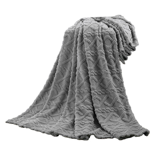 Translation missing: en.Warm Blankets for Winter, Winter Blankets Queen Size,King Blankets for The Bed, Winter Blankets Queen Size,Super Soft Throw Blankets, Silky Flannel Fleece Bed Blanket Blue