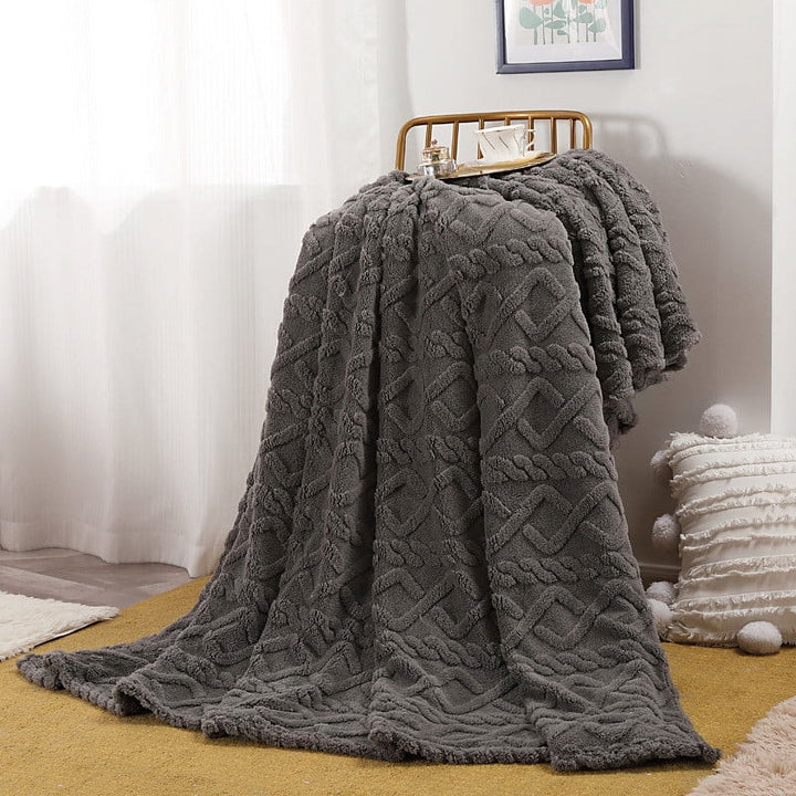 Translation missing: en.Warm Blankets for Winter, Winter Blankets Queen Size,King Blankets for The Bed, Winter Blankets Queen Size,Super Soft Throw Blankets, Silky Flannel Fleece Bed Blanket Gray
