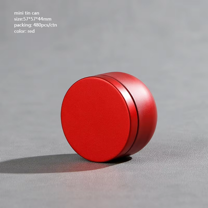 Translation missing: en.Tea Box - Portable Mini Tea Caddy, Large Tea Storage Container, Small Round Tin Coffee Caddy