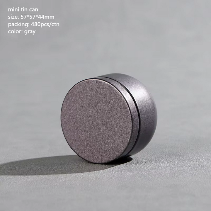 Translation missing: en.Tea Box - Portable Mini Tea Caddy, Large Tea Storage Container, Small Round Tin Coffee Caddy