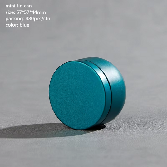 Translation missing: en.Tea Box - Portable Mini Tea Caddy, Large Tea Storage Container, Small Round Tin Coffee Caddy