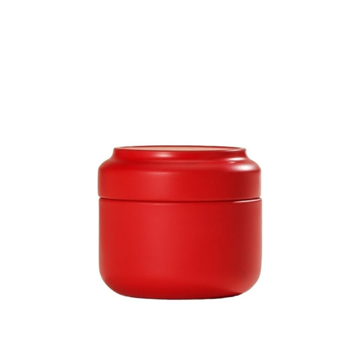 Translation missing: en.Tea Box - Portable Mini Tea Caddy, Large Tea Storage Container, Small Round Tin Coffee Caddy