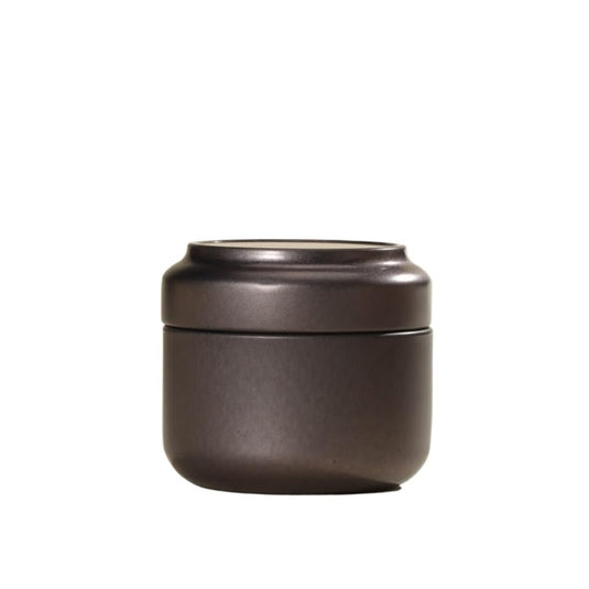 Translation missing: en.Tea Box - Portable Mini Tea Caddy, Large Tea Storage Container, Small Round Tin Coffee Caddy