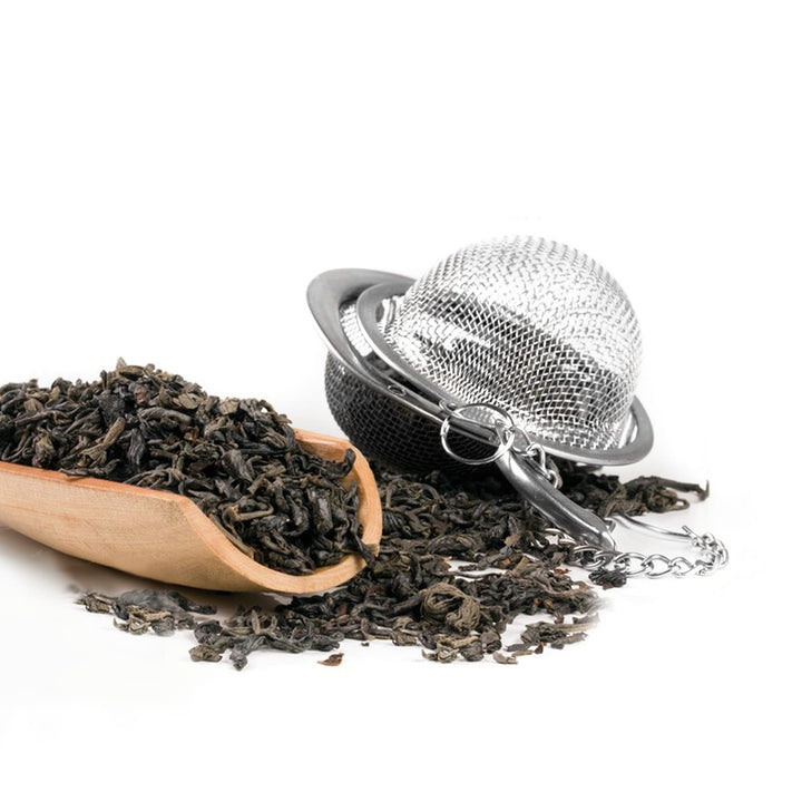 Translation missing: en.Stainless Steel Tea Egg - Loose Tea Filter - Tea Strainer - Tea Ball - Herb Ball - Spice Filter - Tea Infuser - Reusable Tea Bag - Kitchen Accessories - Gift for Tea Lover - Dishwasher Safe - Teapot Filter - Silver - 2 Pieces