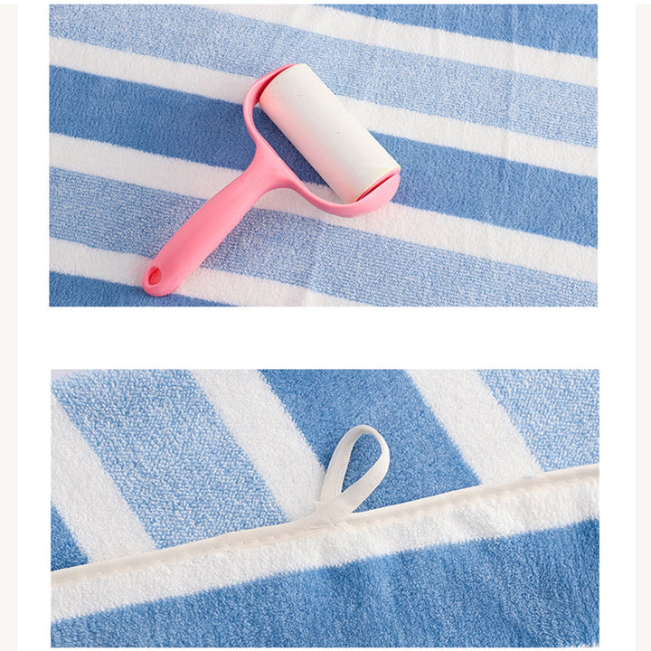 Translation missing: en.Clearance 8 Pack Plush Absorbent 100% Cotton Bath Towel Set, 2 Bath Towels 4 Hand Towels 2 Washcloths, Luxury 8 Piece Towel Set for Bathroom SPA Gym, Family Bath Towel Set Blue