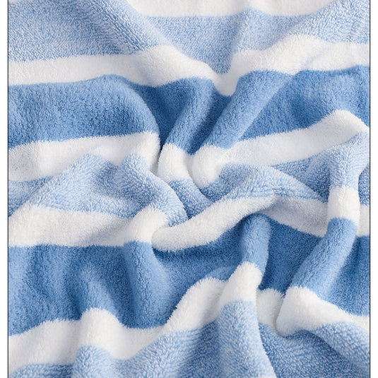 Translation missing: en.Clearance 8 Pack Plush Absorbent 100% Cotton Bath Towel Set, 2 Bath Towels 4 Hand Towels 2 Washcloths, Luxury 8 Piece Towel Set for Bathroom SPA Gym, Family Bath Towel Set Blue