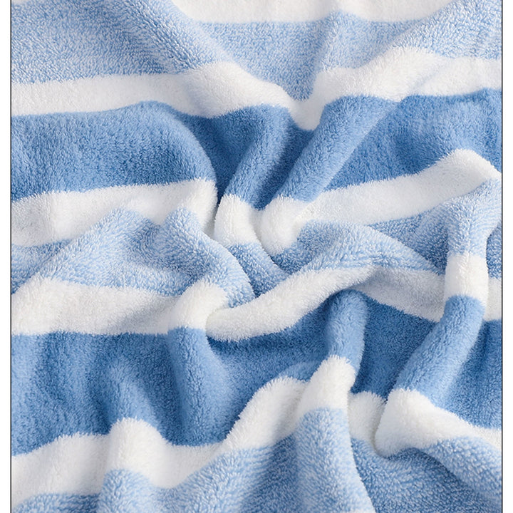 Translation missing: en.Clearance 8 Pack Plush Absorbent 100% Cotton Bath Towel Set, 2 Bath Towels 4 Hand Towels 2 Washcloths, Luxury 8 Piece Towel Set for Bathroom SPA Gym, Family Bath Towel Set Blue