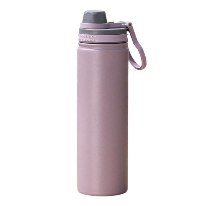Translation missing: en.Insulated Water Bottle, Stainless Steel Vacuum Insulated Water Bottle, Sport Bottle with Leak Proof Lid and Handle, Space Kettle Men and Women, Large Capacity Sports Water Bottle Purple