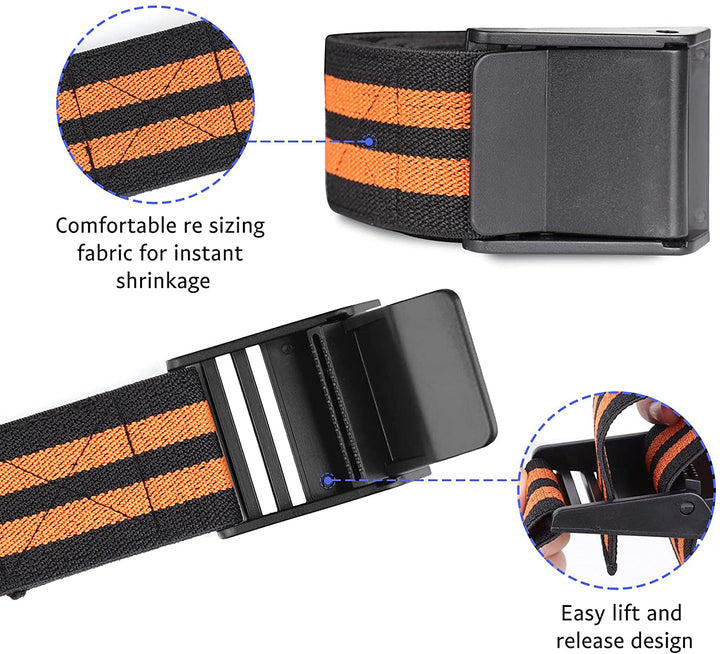 Translation missing: en.Blood Flow Restriction Bands for Women Glutes &amp; Hip Building, Occlusion Training Bands, Best Fabric Resistance Bands for Exercising Your Butt, Squat, Thigh, Fitness Orange