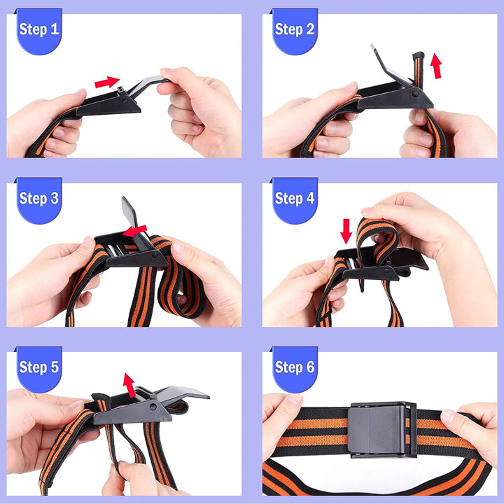 Translation missing: en.Blood Flow Restriction Bands for Women Glutes &amp; Hip Building, Occlusion Training Bands, Best Fabric Resistance Bands for Exercising Your Butt, Squat, Thigh, Fitness Orange